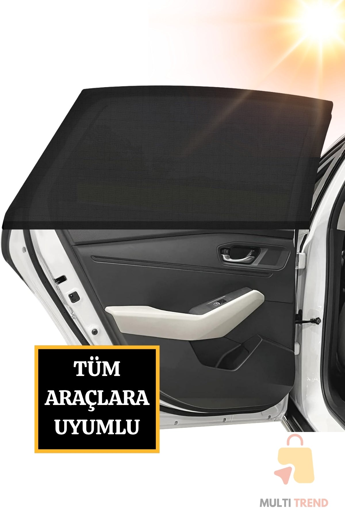 Araba Yan Cam Güneşlik Oto Güneşlik Perde Arka Cam Perdesi Anne Bebek Çocuk Seyahat Emzirme Örtü