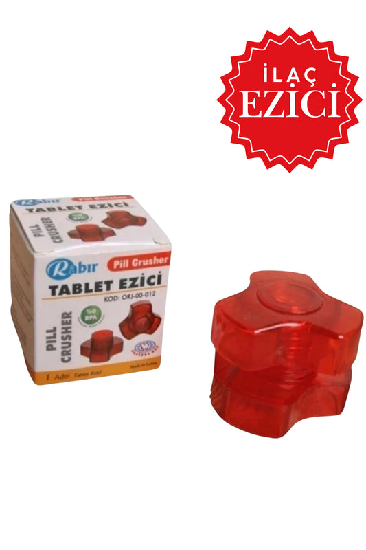 İlaç Tablet Ezici - İlaç Hap Ezme Aparatı - İlaç Ezici