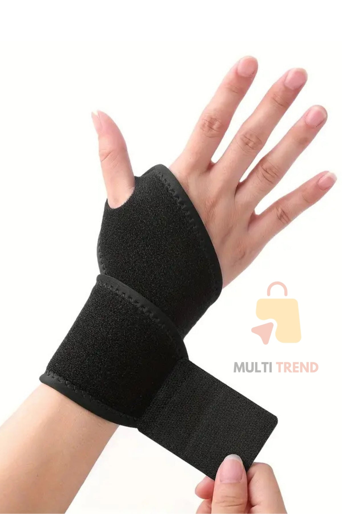 El Bilek Ateli 1 Adet El Bileği Ağrısı Için Bandaj Unisex Fitness Spor Bilek Bandajı Ateli Bileklik