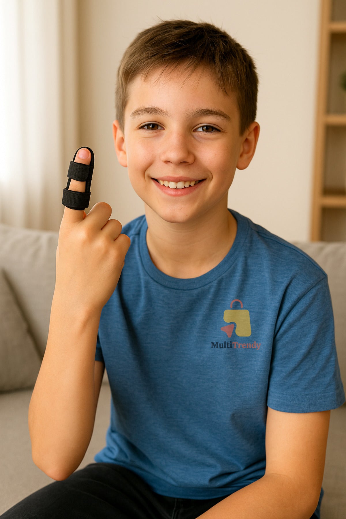 2 Adet Parmak Ateli, Parmak Sabitleme Ateli, Kadın Erkek Çocuk Kırık, Çıkık ve Destekleyici Splint