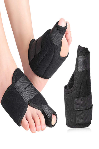 Ayak Başparmak Gece Ateli 2’li Set | Halluks Valgus Kemik Çıkıntısı Düzeltici Ortopedik Aparat
