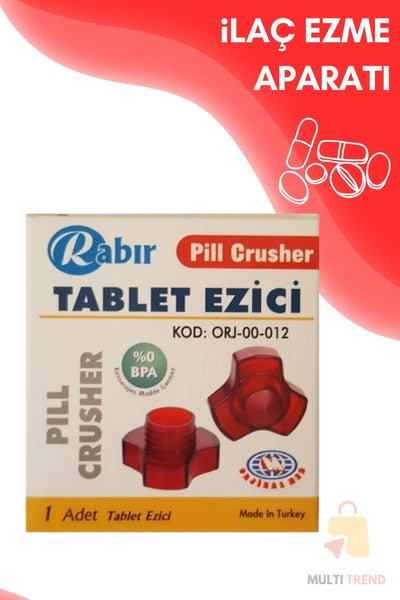 İlaç Tablet Ezici - İlaç Hap Ezme Aparatı - İlaç Ezici