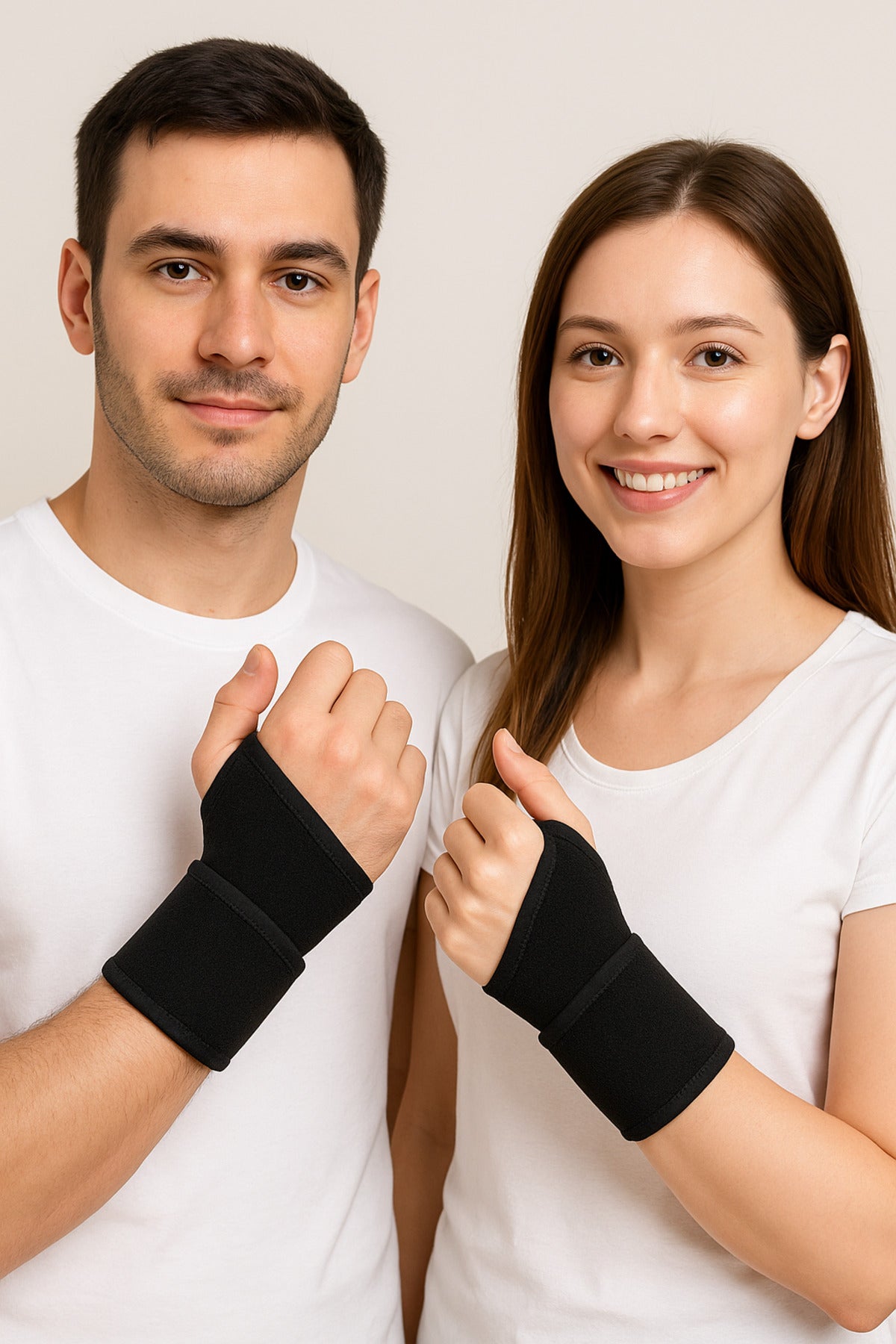 El Bilek Ateli 1 Adet El Bileği Ağrısı Için Bandaj Unisex Fitness Spor Bilek Bandajı Ateli Bileklik