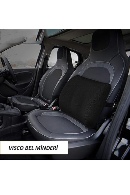 Visco Bel Destek Minderi Ortopedik Bel Minderi Sırt Bel Destek Minderi Ofis Araba Sandalye