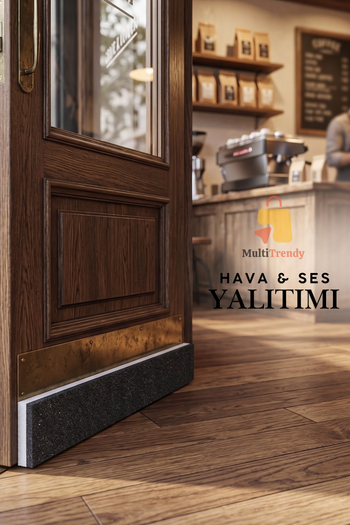 1 Adet Kapı Altı Rüzgar Önleyici 90 cm Yapışkanlı Isı Yalıtım Süngeri Soğuk Toz Ses Kesici Eşik Süngeri