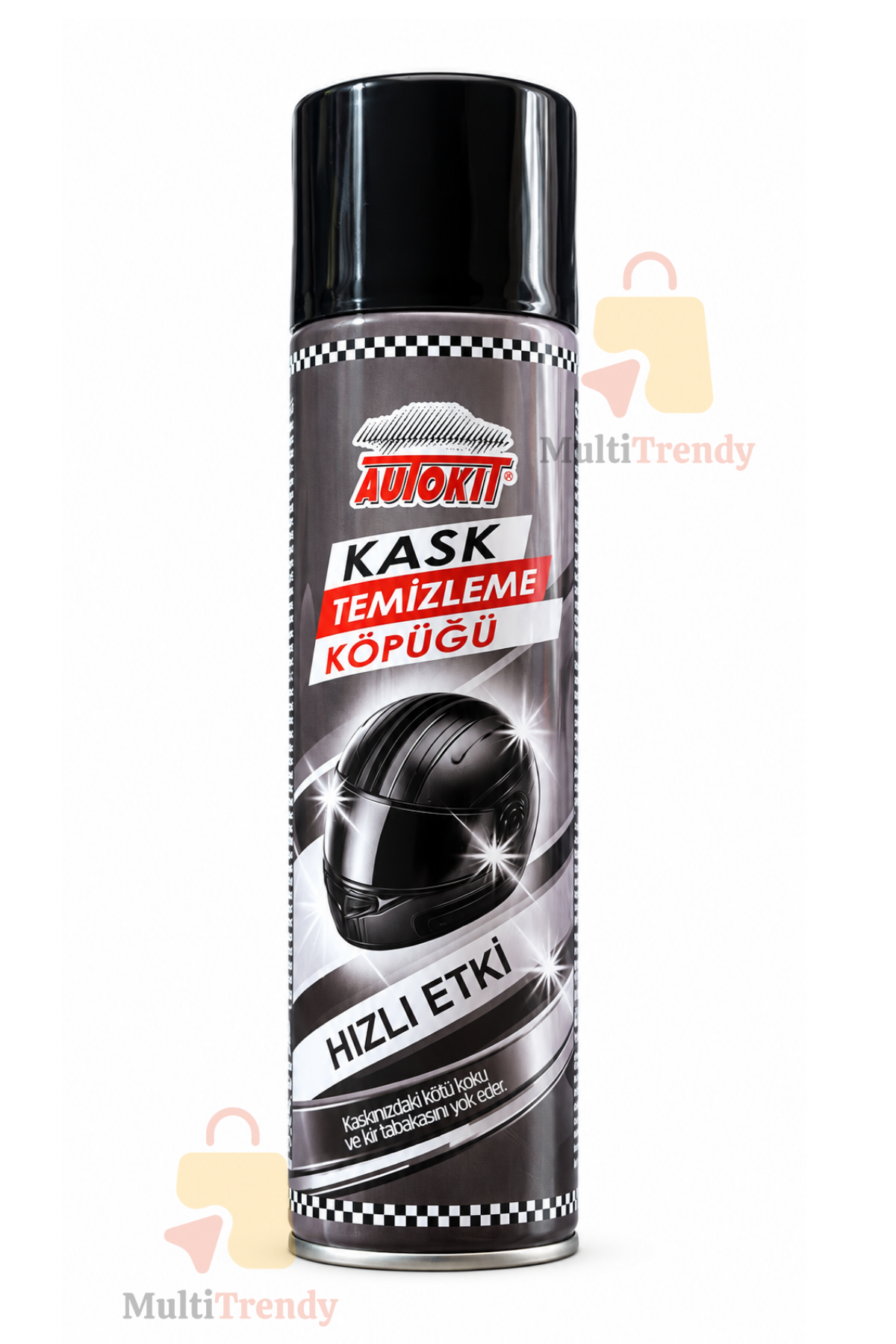 Kask Temizleme Köpüğü Kötü Koku ve Kir Giderici Motosiklet Kaskı İç Ped Temizleyici Sprey